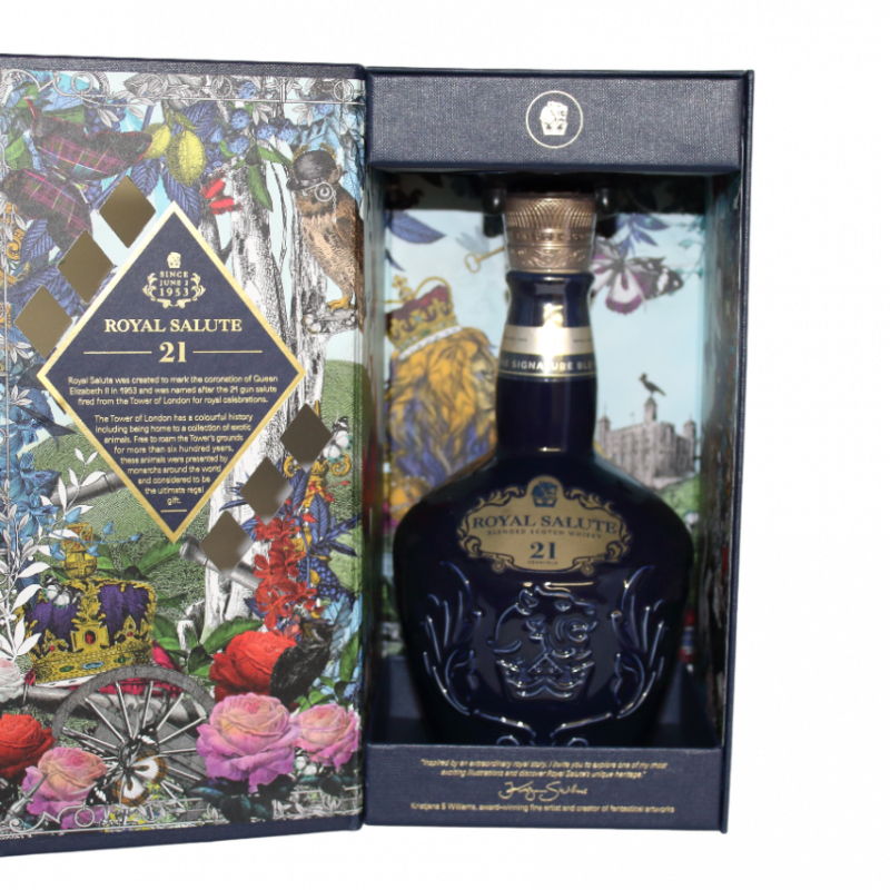 Royal Salute 21 Jahre Blended Scotch Whisky - 700ml 40%