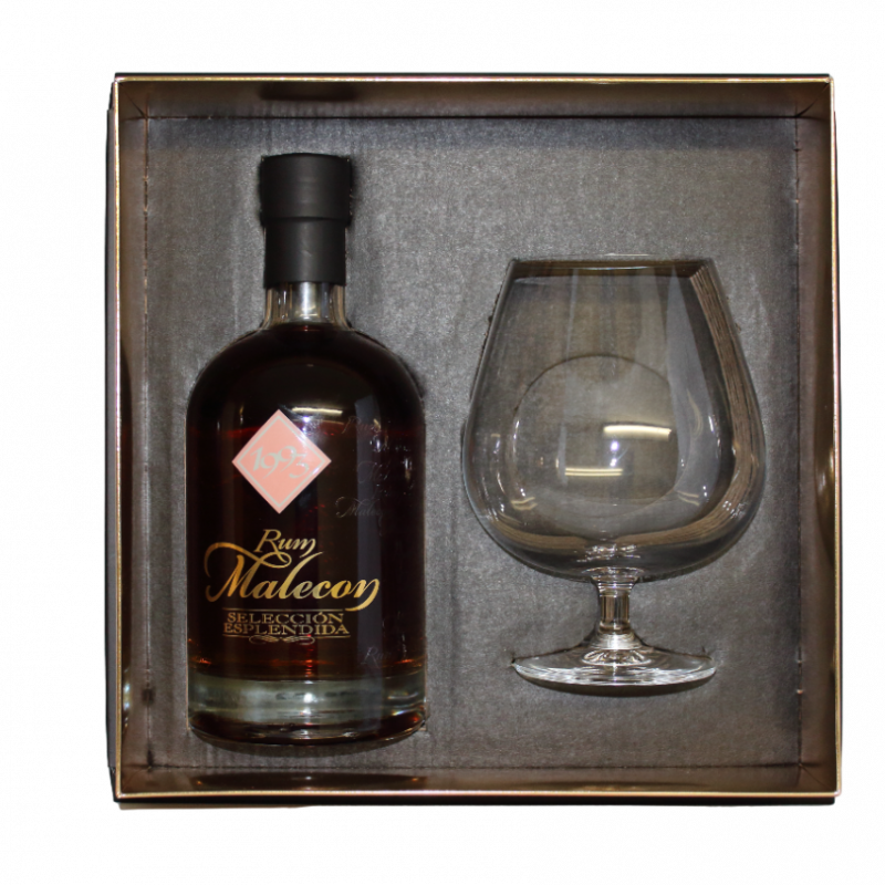 Rum Malecon 1993 Seleccion Esplendida Vol: 40% 700ml + Glas