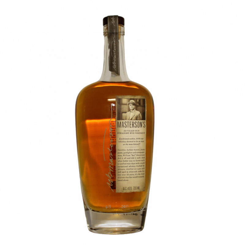 Mastersons 10 Jahre Straight Rye 700ml 45% Vol.