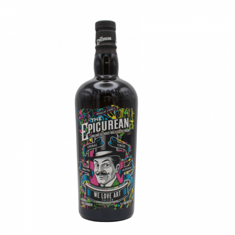 The Epicurean - We Love Art Edition - Lowland Blended Malt Whisky Vol.: 55,5% 700ml