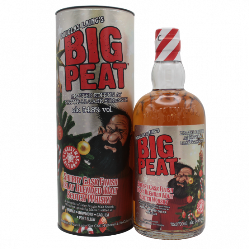 Douglas Laing Big Peat Sherry Cask Strength 2023 Christmas Edition Vol.: 54,8% 700ml