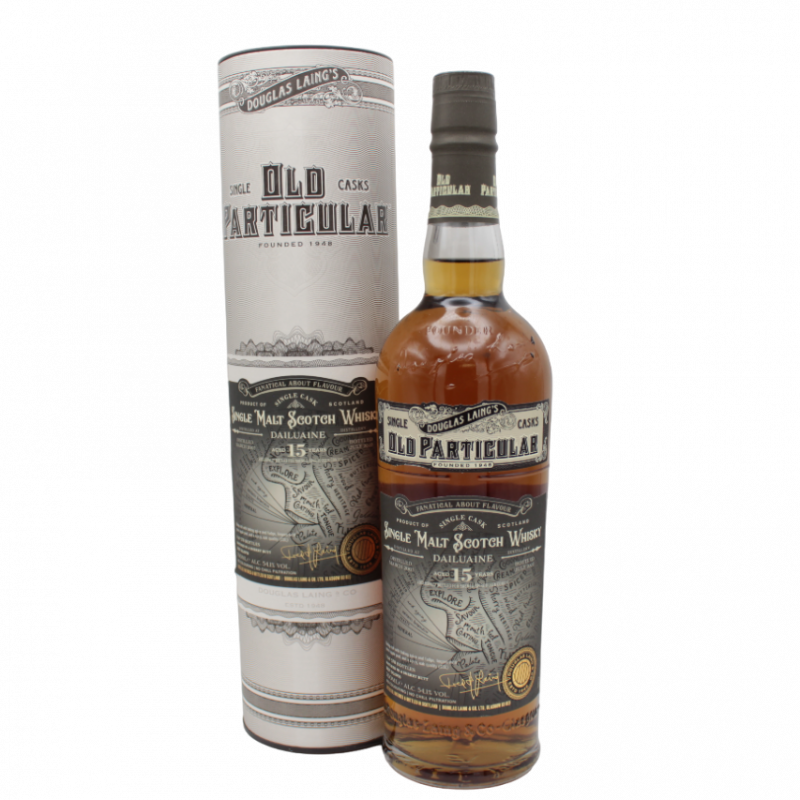 Old Particular Dailuaine 15 Jahre - Single Malt Scotch Whisky Vol: 54,1% 700ml
