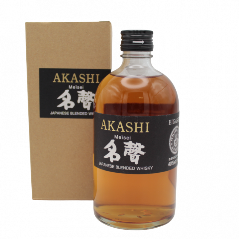 Akashi Meisei Japanese Blended Whisky Vol: 40% 500ml