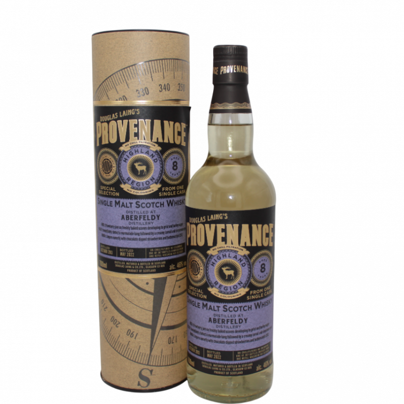 Douglas Laing Old Particular Provenance Aberfeldy 8 Jahre Vol.: 46% 700ml