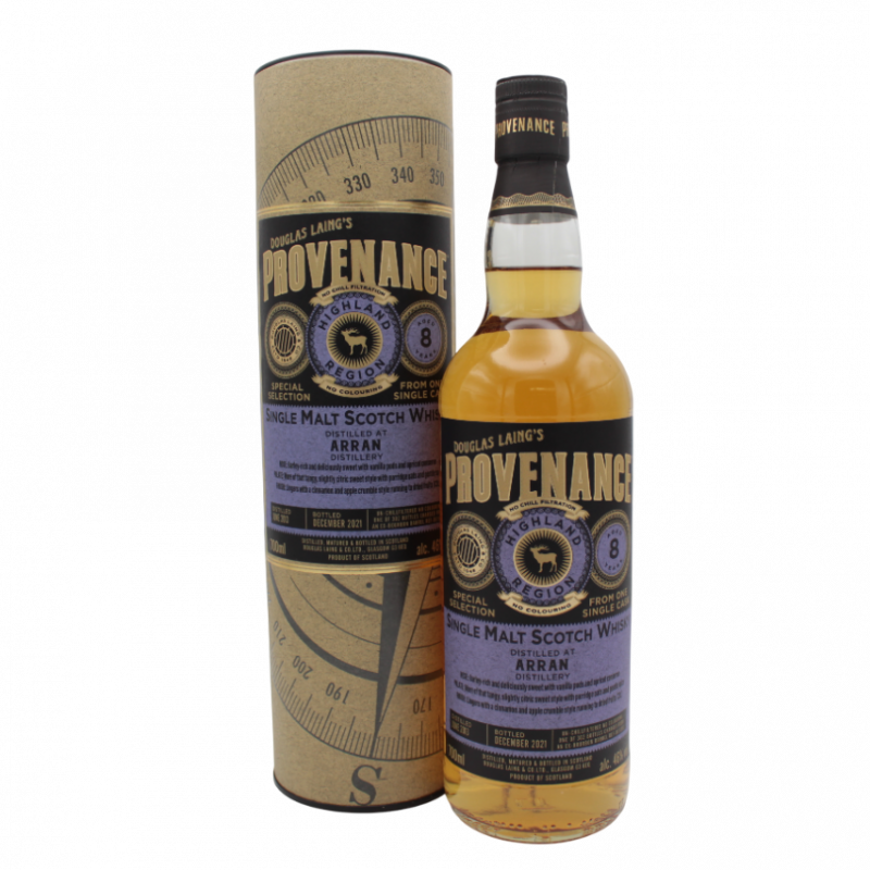 Douglas Laing Provenance Arran 8 Jahre Vol.: 46% 700ml