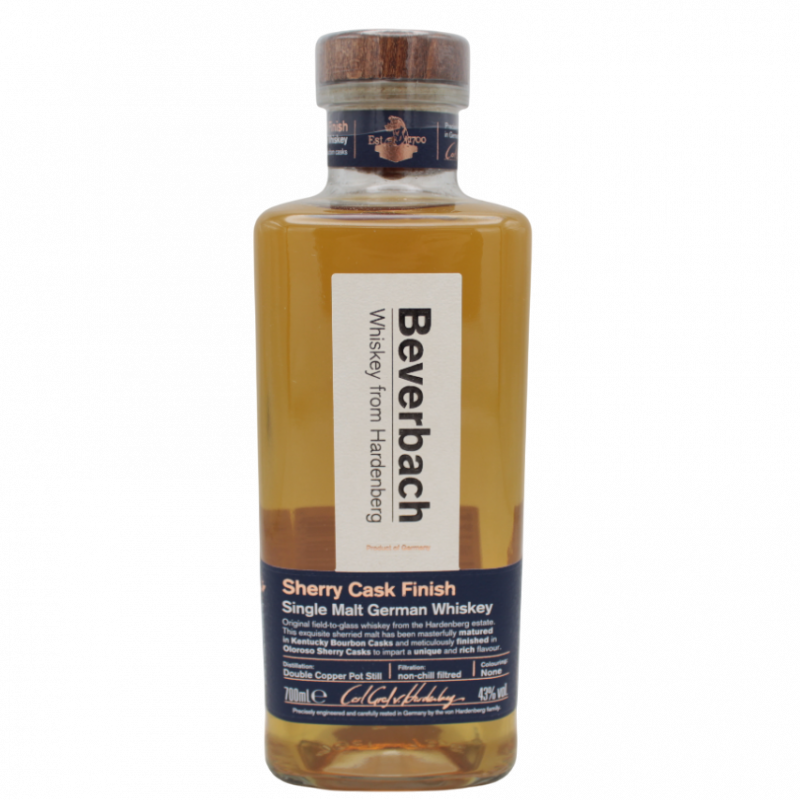 Beverback Single Malt Whiskey Sherry Cask Finish 700ml Vol.: 43%