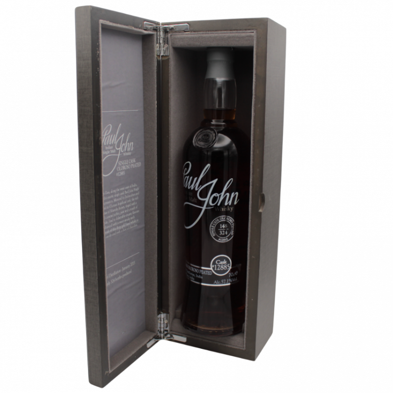 Paul John 2015 Oloroso Peated single cask 2022 Edition 700ml Vol.: 57,1%