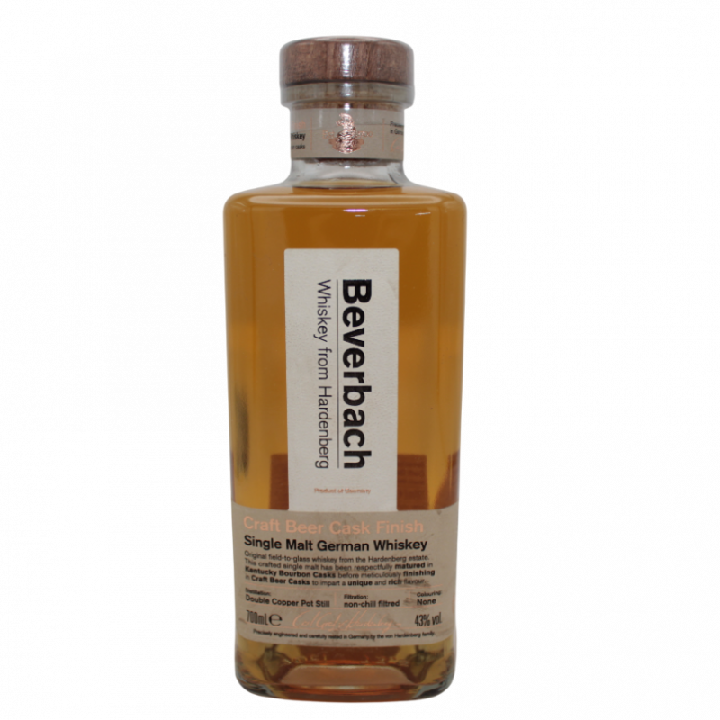 Beverbach Single Malt German Whiskey Craft Beer Cask Finish Vol.: 43% 700ml