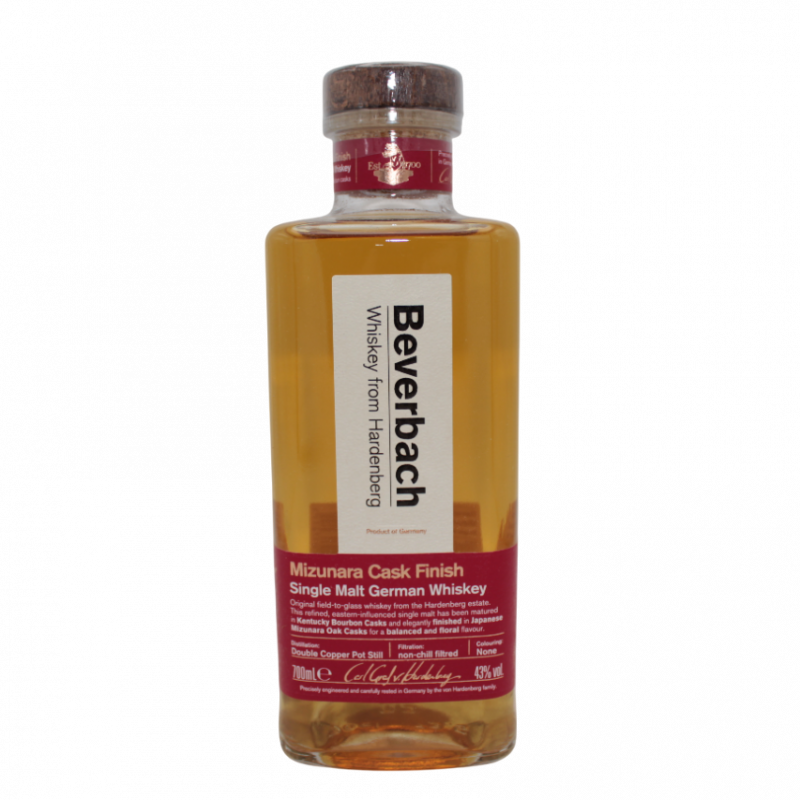 Beverbach Single Malt Whiskey Mizunara Cask Finish Vol.: 43% 700ml