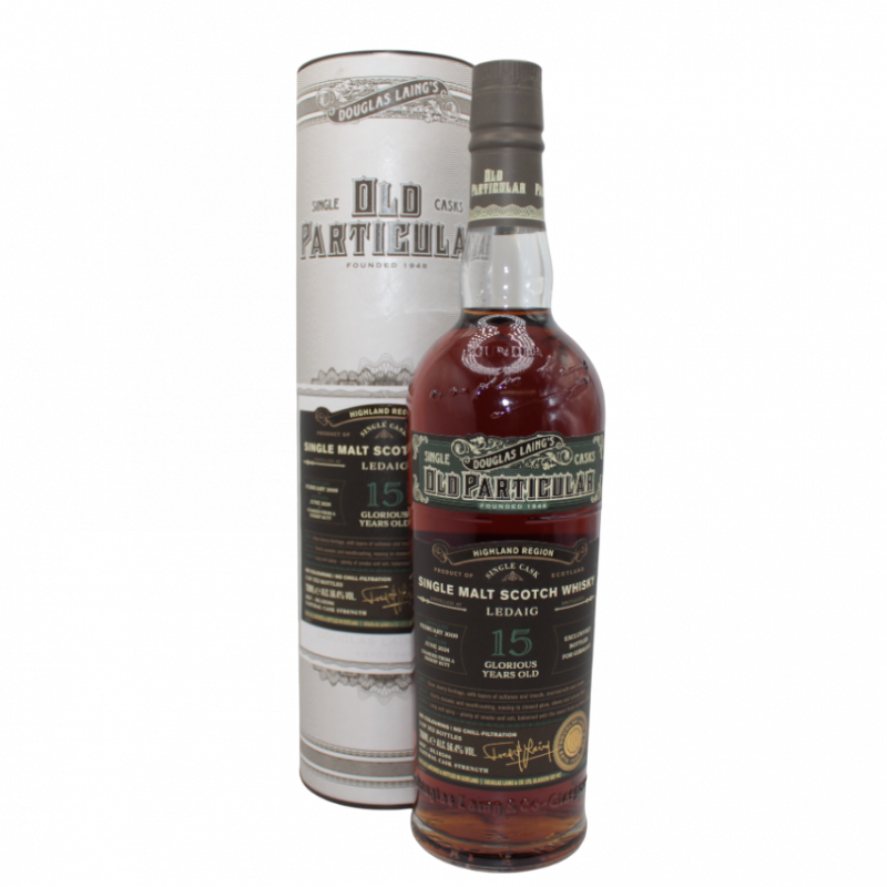 Douglas Laing Old Particular Ledaig 15 Jahre Sherry Butt Single Malt Scotch Whisky Vol.: 56,5% 700ml
