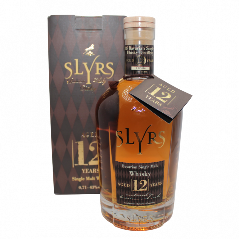 Slyrs Bavarian Single Malt Whisky 12 Jahre Vol.: 43% 700ml