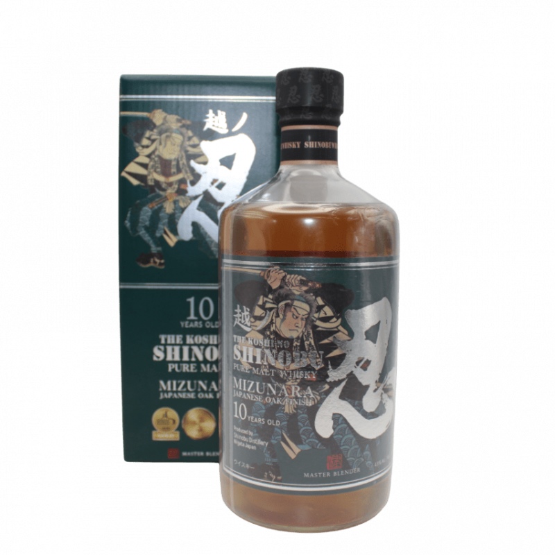 Shinobu 10 Jahre Pure Malt Whisky Vol.: 43% 700ml