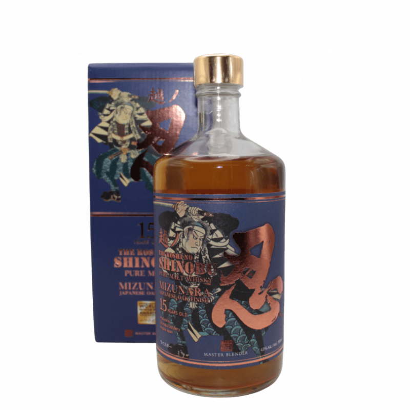 Shinobu 15 Jahre Pure Malt Whisky Vol.: 43% 700ml