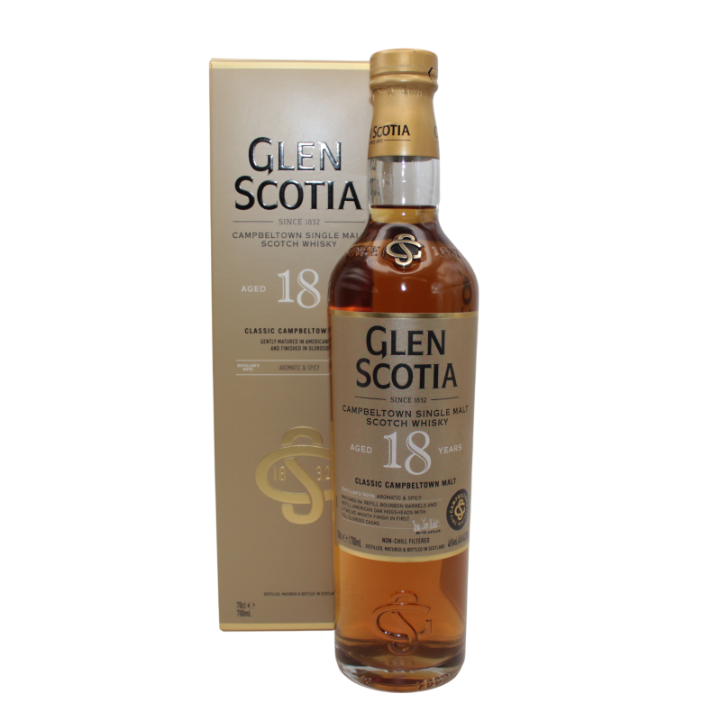 Glen Scotia 18 Years Old Single Malt 700ml Vol.: 46%